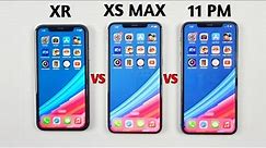 iPhone Xs Max Vs Xr Vs 11 Pro Max - SPEED TEST iOS 16.6 in 2023