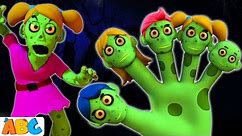 SPOOKY Zombie Finger Family And more 3D SCARY Halloween Songs for Kids by @AllBabiesChannel