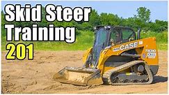 How to Operate a Skid Steer - Advanced // Heavy Equipment Operator