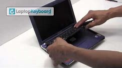Samsung Laptop Keyboard Installation Replacement Guide - Remove Replace Install - NC10 NC