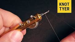 Knot Tying Tool for Snelling Fish Hooks | Instructions