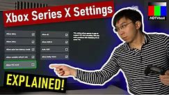 Best Xbox Series X Settings Explained: YCC 422, 8-Bit or 10-Bit, Standard vs PC RGB