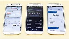 Samsung Galaxy S4 (Octo-Core): Speed/Benchmark Test