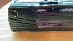 Vintage 1980s General Electric boombox for sale on Ebay