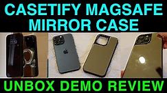 Casetify Mirror MagSafe Case iPhone 15 Series Pro Plus Pro Max Unboxing Demo Review