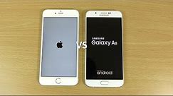 iPhone 6S Plus VS Samsung Galaxy A8 - Speed & Camera Test!