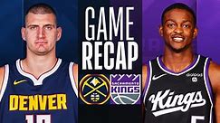 Game Recap: Kings 135, Nuggets 106