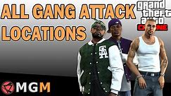 GTA 5 Online | All Gang Attack Locations