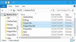 What’s the Difference Between the “Program Files (x86)” and “Program Files” Folders in Windows?