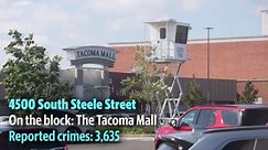 See the top ten commercial areas in Tacoma where crimes are reported
