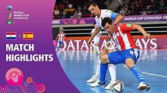 Paraguay v Spain | FIFA Futsal World Cup 2021 | Match Highlights
