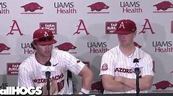 Hogs' Peyton Stovall, Will McEntire on Another Shutout