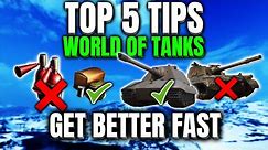 Top 5 tips everyone should know in World of Tanks Console