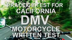 Ace Your California DMV Motorcycle Written Permit Test - Part 1