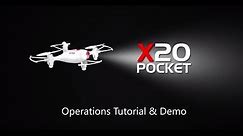 SYMA Pocket X20 Operation Tutorial