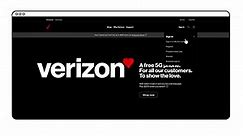 Sign in with your Verizon device