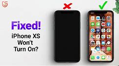 iPhone XS Won't Turn On? Here is the Fix 2020