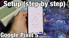 Pixel 5: How to Setup (step by step) + Insert SIM Card