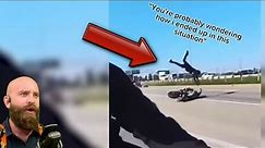Insane Motorcycle Crash: You Won't Believe What Happened!