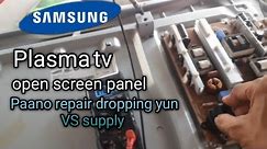 Samsung plasma tv 43" how to fix dropping vs supply