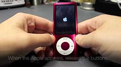 How to Restart an iPod Nano