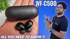 Sony WF-C500 Truly Wireless Bluetooth Earbuds ⚡⚡ Detailed Unboxing & Review ⚡⚡
