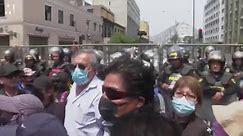 Protest in Lima as Castillo dissolves Congress