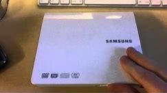 Samsung SE-208AB External DVD Writer for MAC/PC Review HD