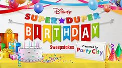 Disney/Party City Birthday Sweepstakes