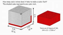 How Many Cubic Inches Make A Cubic Foot?