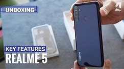 Realme 5 unboxing and key features