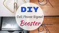 11 DIY Cell Phone Signal Booster Plans