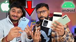 Android vs iPhone User Fight *For Fun*