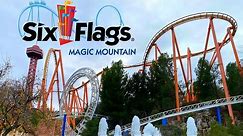 Six Flags Magic Mountain Vlog January 2022