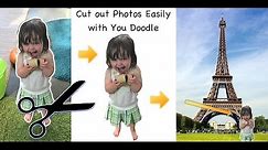 How to Cut Out Photos with You Doodle app on iPhone