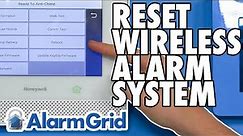 Wireless Alarm System: Resetting