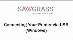 HOW TO: Connect Your Printer via USB (Windows)