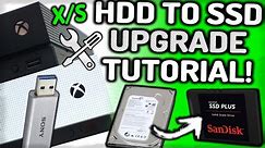 Upgrading A Faulty Xbox One X/S HDD To An SSD! (FULL EASY TUTORIAL)