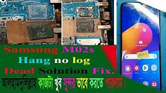 Samsung M02s dead Solution| Samsung M02s Hang On Logo Fix| samsung glasses m02s dead problems