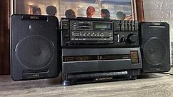 Vintage RARE Aiwa CA-DW6👌 CD CASSETTE RADIO BOOMBOX