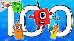Counting Numbers Up to 100! 🌍 | 123 Learn to count | Numberblocks