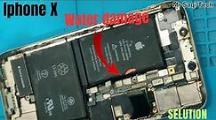 How to repair water damage iphone X#iphonex