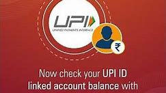 How to Check Account Balance using UPI ID on iMobile Pay?