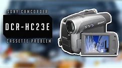 How to repair camcorder Sony DCR-HC23E - cassette mechanism problem (C:32:11 )