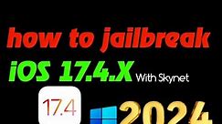 Free iPad how to jailbreak iOS 17.4 Bypass iCloud Activation Lock after jailbreak with skynettool
