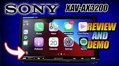 NEW!! SONY XAV-AX3200 Car Stereo Headunit Review & Demo