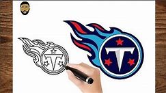 Tennessee titans logo Drawing