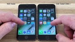 iPhone 5S : iOS 10.3.2 vs iOS 10.3.3 Beta 1 Speed Test (Build 14G5028a)