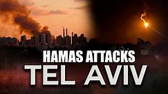 Israel-Gaza war | Hamas rains rockets on Tel Aviv | Sirens blare, people rush for cover