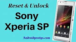 How to Hard Reset & Unlock Sony Xperia SP